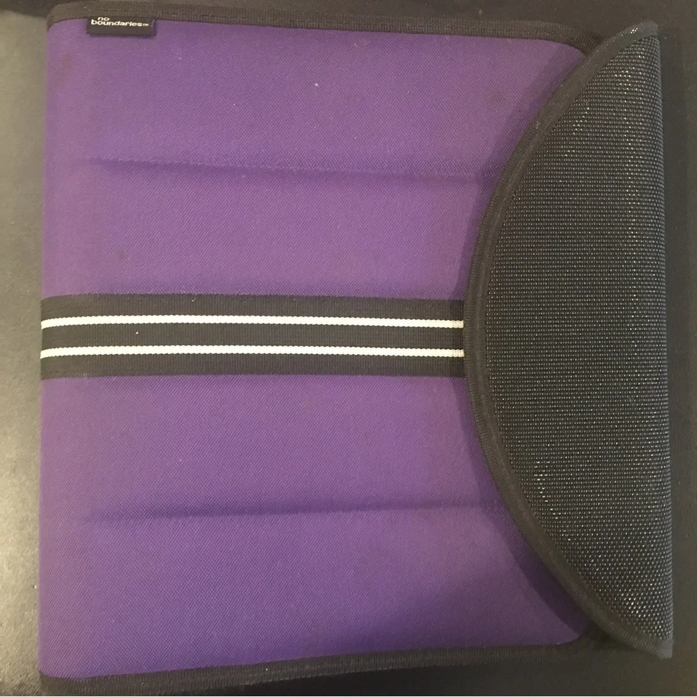 No boundaries purple 3 ring binder